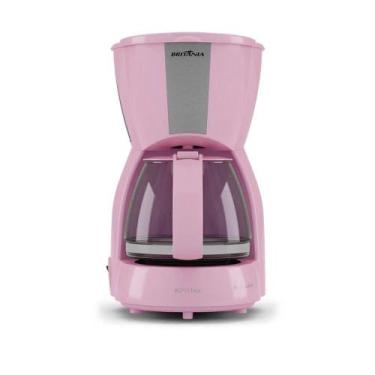 Imagem de Cafeteira Britânia  Inox Rosa 15 Xícaras 800W 127V - BRITANIA, 110V