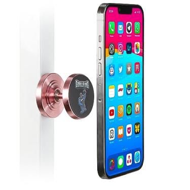 Imagem de GORILLA MAG Suporte magnético de dupla face para academia, suporte de celular extra forte com mãos livres, compatível com todos os smartphones, iPhone 14, 14 Plus, 14 Pro, Samsung Galaxy S22, S21,