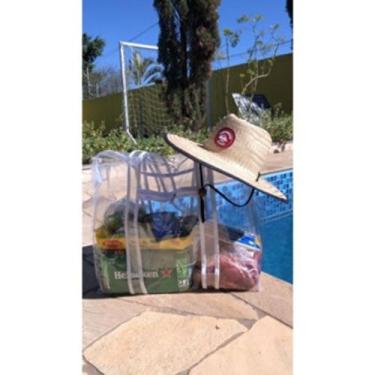 Imagem de Bolsa Transparente 100% PVC/Piscina/Praia/Enfermagem/Jumbo/Multiuso/BR