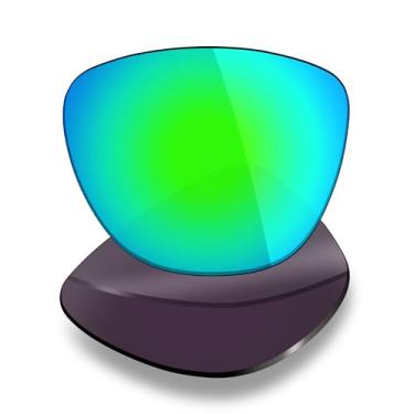Imagem de Mryok Lentes de reposição UV400 para óculos de sol Oakley Frogskins Range XL OO9503 58 mm, HD Polarized, proteção UV, resistente a impactos e ajuste perfeito - verde esmeralda