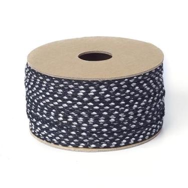 Imagem de 20 m / Fio de algodão trançado em rolo de 2 mm fio de macramê colorido faça você mesmo artesanato de joias, suprimentos para embrulhar presentes, pulseiras trançadas, decoração de parede, casa