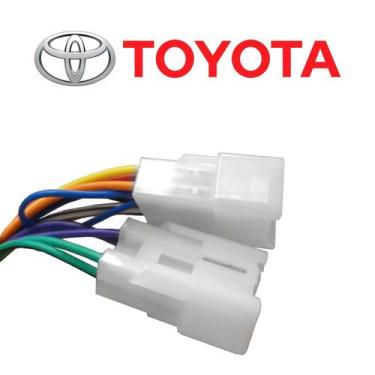 Imagem de Plug Conector Adaptador Rádio Original Toyota Corolla Hilux - Permak