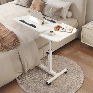 Imagem de Para Casa - Mesa Portátil Com Rodinhas Para Laptop Que Economiza Espaço, White