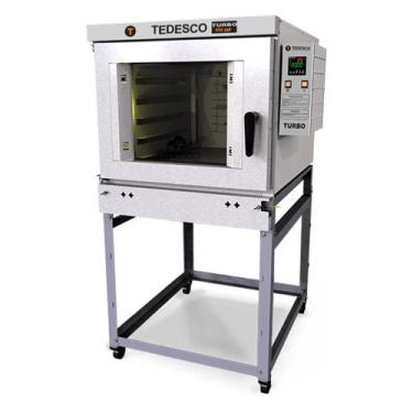 Imagem de Forno Turbo Elétrico Tedesco 5 Esteiras Trifásico 220V FTT-150E, 220V