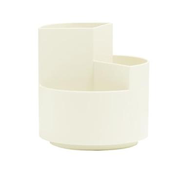 Imagem de Porta-lápis giratório de 360 ​​graus(1,Bege)