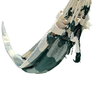 Imagem de REDE DE DESCANSO CASAL GRANDE (Xadrez verde bandeira com cru)