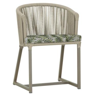 Imagem de Cadeira De Jantar Noronha Alumínio Fendi E5 Trama Original Rami