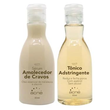 Imagem de Kit Sérum Amolecedor de Cravos 85ml e Tônico Adstringente Reduz os Poros Após a Remoção dos Cravos 85ml - Lucys