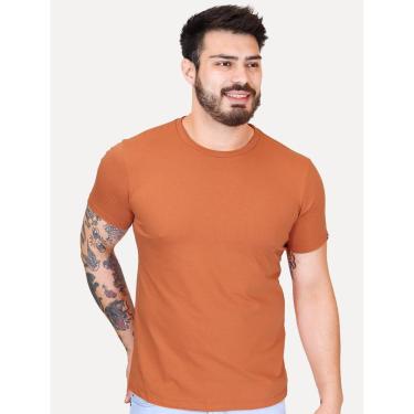 Imagem de Camiseta Levis Masculina Slim Tag Sleeve Lisa Laranja-Masculino