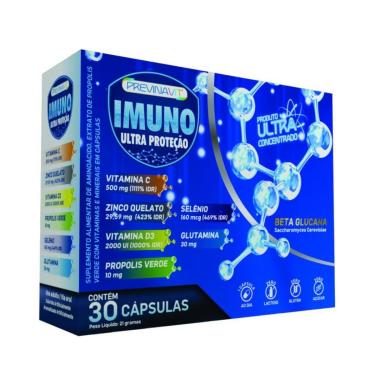Imagem de PREVINAVIT IMUNO ULTRA PROTEÇÃO IDN LABS – CAIXA COM 30 CÁPSULAS-Unissex