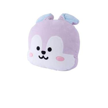 Imagem de Manta Almofada Infantil Personagens Bt21 - Lilás - Miniso