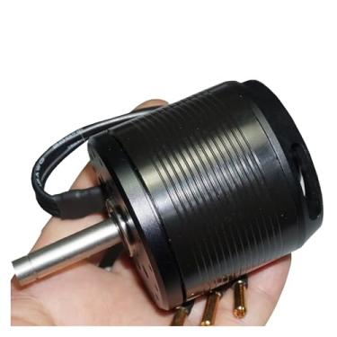 Imagem de OQVXFAUZA 57 mm de diâmetro, rotor externo de alta potência, sem escova, motor de arranque eletrônico KV220, modelo de scooter, motor de partida eletrônico sem escovas