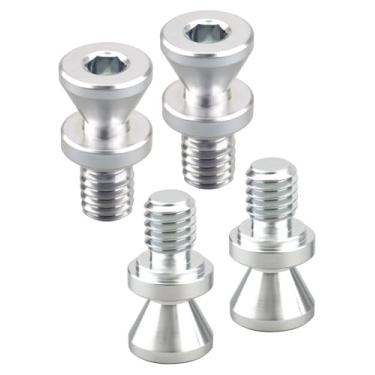 Imagem de WR01X11007 Fixador de maçaneta de porta de geladeira (modelo específico não universal) Apto para GE LG maçaneta de geladeira fixador peça de substituição AP5668500 PS6447735 3031571, 4 peças