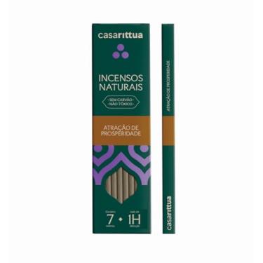 Imagem de Incenso Natural Atração de Prosperidade Nirvana Casarittua - Louro e Canela
