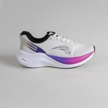 Imagem de Tênis Feminino Kolosh Esportivo E0467 Preto, White, Preto, Lilás, 0003