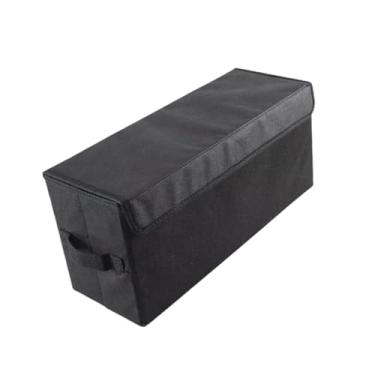 Imagem de FytStycale Caixa organizadora para DVDs e CDs, fácil de transportar, à prova de poeira, com alças, ideal para casa, coleção, viagens carro, Tampa Preta Conectada