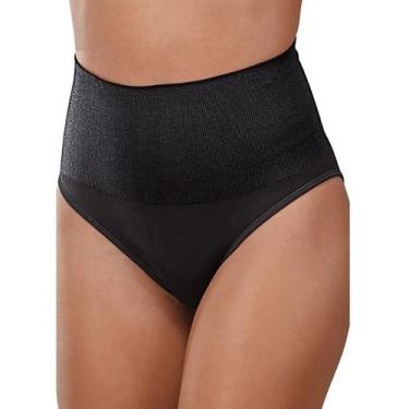 Imagem de Calcinha Modeladora Ultraleve Demillus Ref. 46204, Preto, M