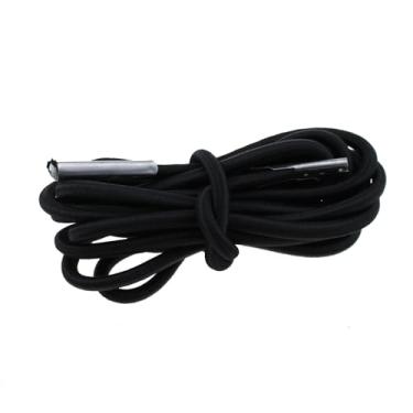 Imagem de TAODAN Kit de corda de reparo de cadeira, 4 peças, 230 cm/150 cm, alça de substituição universal preta, adequada para espreguiçadeiras de jardim/dobrável/espreguiçadeiras