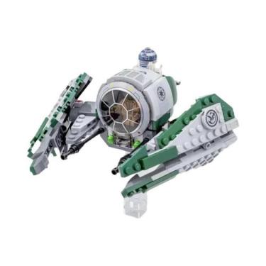Imagem de Blocos De Montar Galaxy FIT 75360 Yoda Starfighter 253 Peças Modelo Je