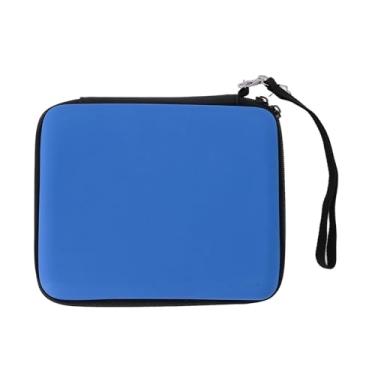 Imagem de Acouto 2DS Hard EVA 2DS Carregando Com 8 Suportes para Cartões de Jogo Bolsa Protetora para Transporte de Viagem Acessórios para Console Videogames/Sistemas/Sistemas / 3DS e à Prova de Choque (Azul)