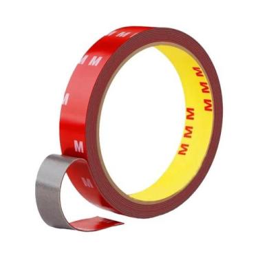 Imagem de Fita Adesiva De Espuma Acrílica Dupla Face De 3 Metros Resistente a Al