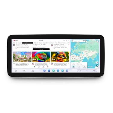 Imagem de JOYING Rádio automotivo para Honda Civic 2016-2021, tela sensível ao toque QLED de 12,3 polegadas, Android 13, estéreo, 12 GB + 256 GB, Plug and Play com carplay sem fio e Android Auto, AM/FM, GPS