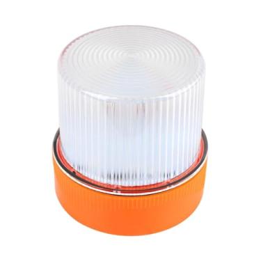 Imagem de QccHieUs Luz de sinalização LED multifuncional com função intermitente, à prova d'água, para carros de correio, veículos UTV, tratores e caminhões, Amarelo