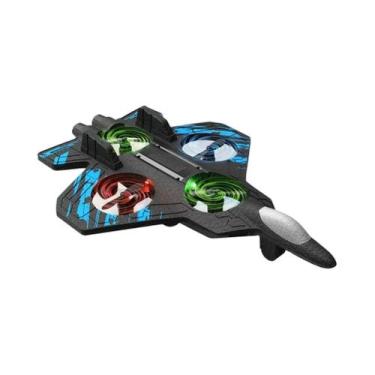 Imagem de Avião De Combate RC Elétrico 2.4GHz Em Espuma EPP Com Controle Remoto 
