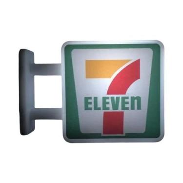 Imagem de Luz Noturna Miniatura Com Ímã De Geladeira, Placa Luminosa De Loja De 