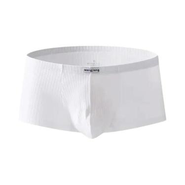 Imagem de Cuecas Masculinas De Baixa Cintura Respirável E Elástica U Convexa Box
