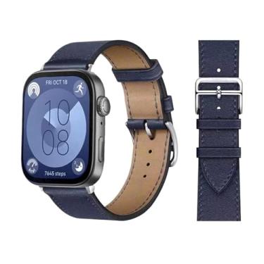 Imagem de XMKT Pulseira retrô para Huawei Watch Fit 3 pulseira de couro bovino italiano de substituição rápida correa pulseiras de relógio para Huawei Fit 3 Fit 2 Watch, Fit 2, Ágata