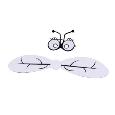 Imagem de KiBcsLic Kits de fantasia de mosca para brincar de faz de conta, se vestir para o Halloween, apresentações de palco e aniversários.