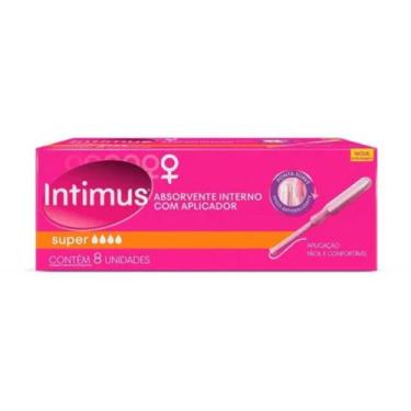 Imagem de Absorvente interno intimus super sport com aplicador 8un