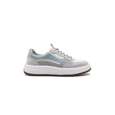 Imagem de Sapatenis Feminino Democrata Denim Drake Pulse Knit Off White-Feminino