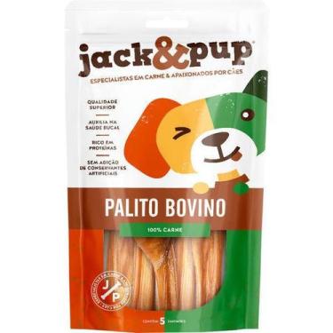 Imagem de Petisco Para Cães Natural Palito Bovino 100% Carne 5un Jack & Pup - Ja