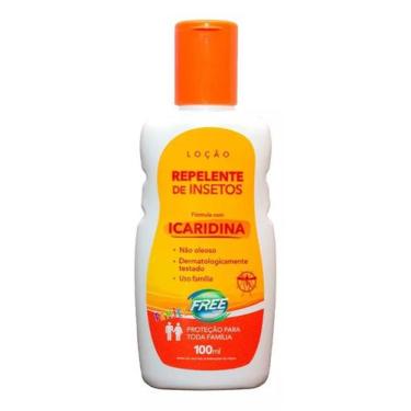 Imagem de Loção Repelente Anti Mosquitos Base De Icaridina Free Inset 100ml - Fr