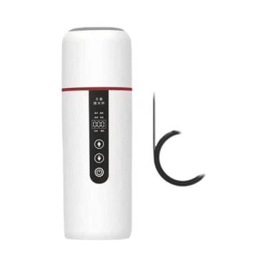 Imagem de Copo Aquecedor Elétrico Para Carro 12V 24V 500Ml, Aquecedor De Água, C