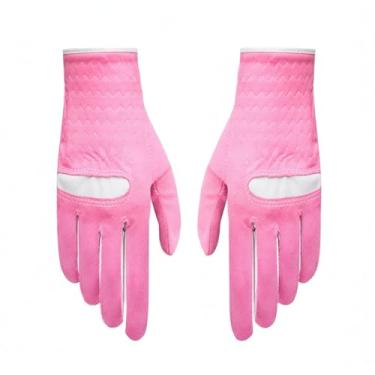 Imagem de Luvas de Golfe Feminino Um Par Luva Flexlite para Senhoras com Ambas as Mãos Profissional Respirável Anti-Derrame Alta Elasticidade Ajuste Confortável Ótima Ideia Prática Diária Indoor