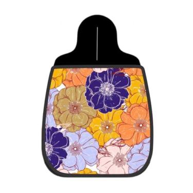 Imagem de Lixeira De Carro Organizador Lixinhocar Floral Colorido Sketch