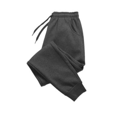 Imagem de Calças De Moletom Longas Unissex De Fleece Macias Para Esportes Casuai