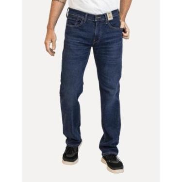 Imagem de Calça Levis Jeans Masculina 514 Straight Blue Azul Escuro-Masculino
