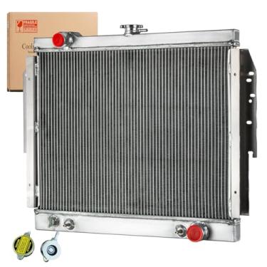 Imagem de Kaiakui Radiador compatível com Dodge D100 D150 D200 D250 D250 D300 D350 Ramcharger RD200 W100 W150 W200 W250 W300 W350 3.9L 5.2L 5.9L 5.9L 5.9L L V8