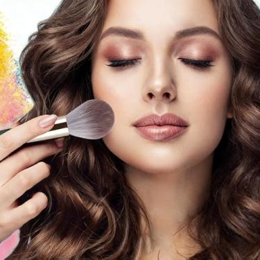 Imagem de Coleção de pincéis de maquiagem – Fibras sintéticas suaves para aplicação perfeita, base, sombra de olhos