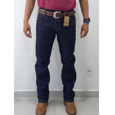 Imagem de Calça jeans Country Masculina Cowboy Tradicional Confotável com Elasta