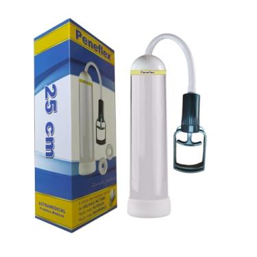 Imagem de Peneflex Bomba Peniana Manual para Desenvolvimento, 25 cm, com Tubo Resistente 3mm, Inclui Acessórios e Manual de Instruções