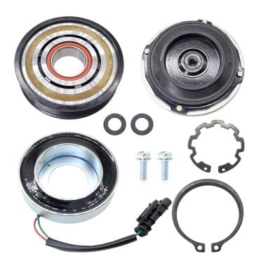 Imagem de HiSport Kit de embreagem de compressor de ar condicionado compatível com Chevrolet Silverado 2500 3500 HD 2015-2021, substituição para GMC Sierra 2500 HD 2015-2021, Sierra 3500 HD 2015-2019 2021, V8