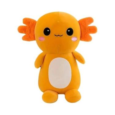 Imagem de Brinquedo De Pelúcia Axolotl, Animal De Estimação Realista De Desenho 