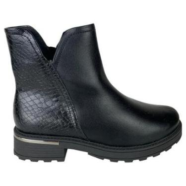 Imagem de Bota Coturno Feminina Cano Curto Piccadilly Ortopedica-Feminino