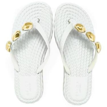 Imagem de Chinelo Feminino Conforto Casual Estilo Moderno Brizza Arezzo-Feminino