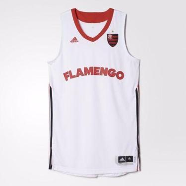 Imagem de Camisa Regata Adidas Flamengo II 2015 2016 Basquete AI4777-Masculino